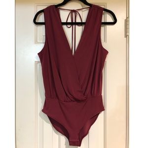 Maroon Bodysuit